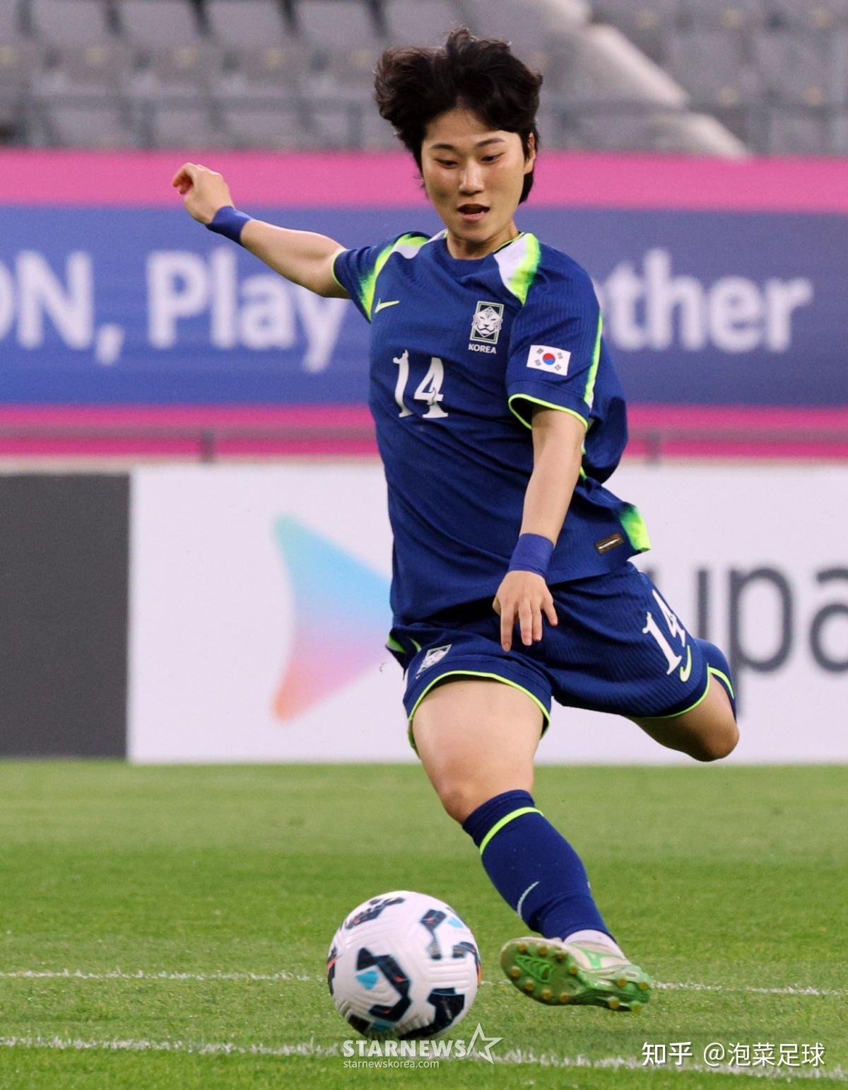包含韩国女足队实力逐渐崭露头角的词条