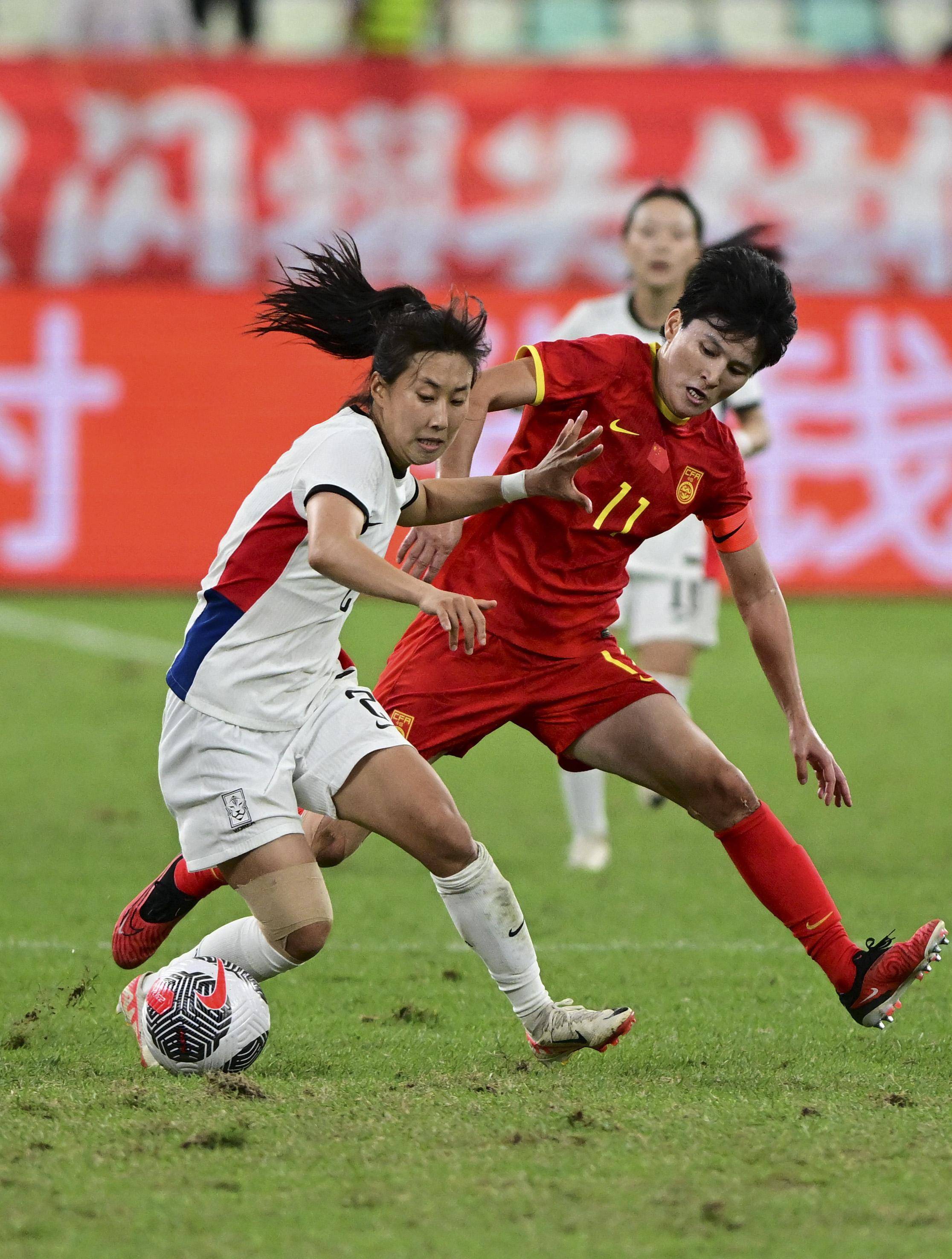 关于国足女队在比赛中表现抢眼,挑战自我的信息 关于国足女队在比赛中表现抢眼,挑战自我的信息