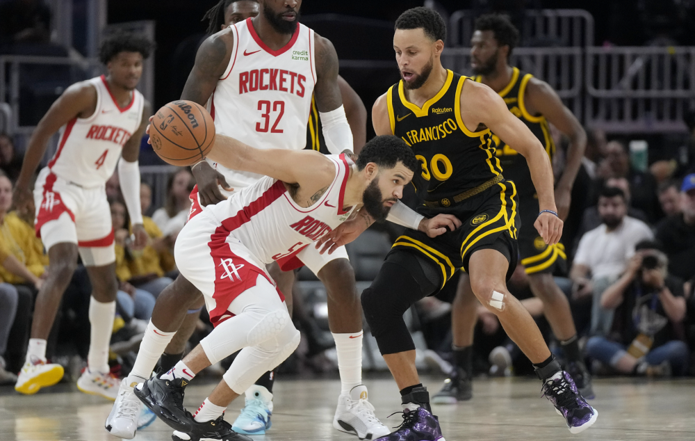 勇士双杀火箭，保罗成为全队焦点