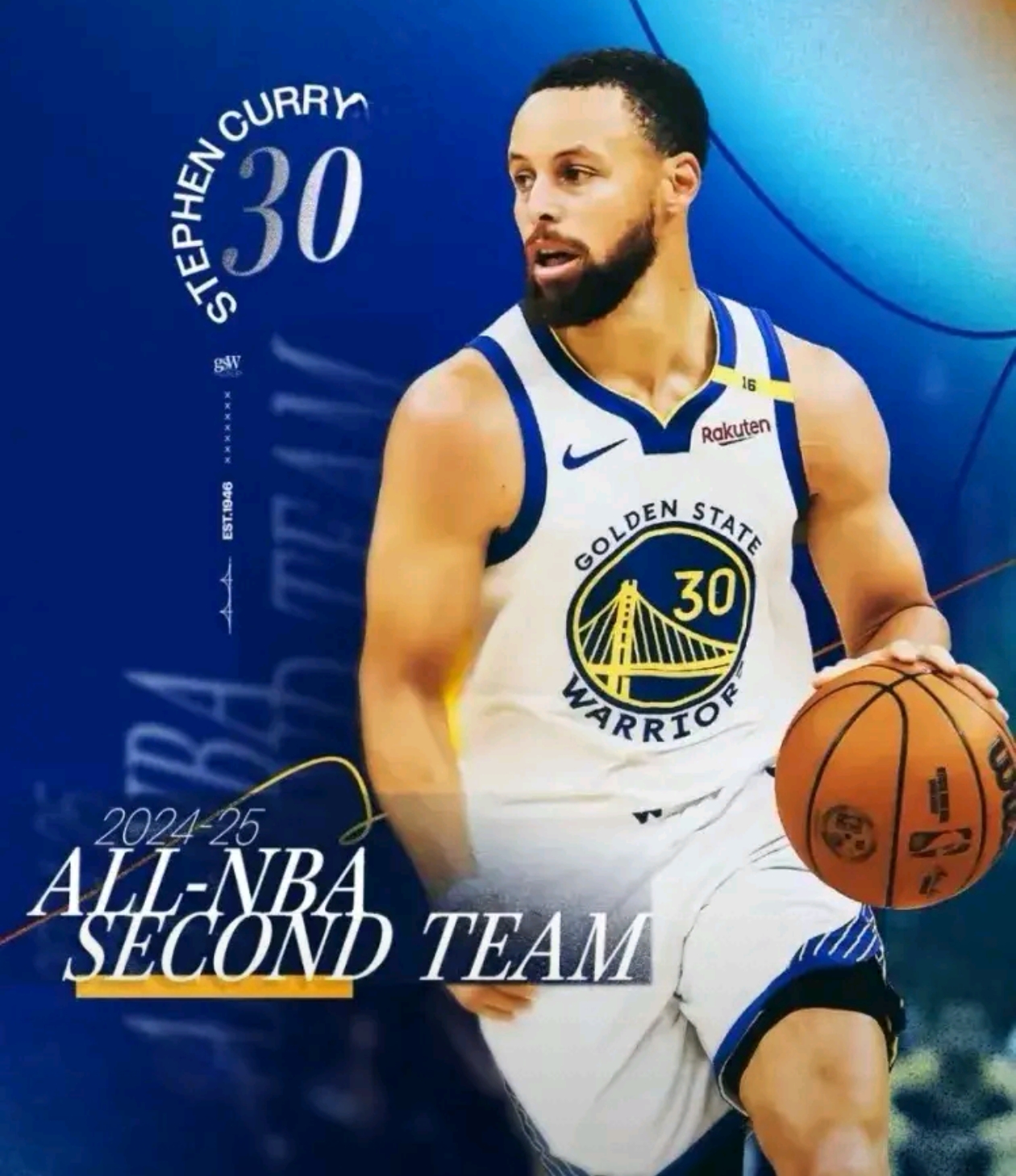 勇士球员史蒂芬-库里伤愈复出